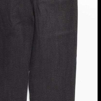 Mens UK Size 28 in RESERVED Regular Fit Tapered Grey Jeans