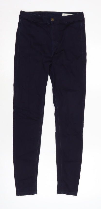 Womens UK Size 10 Marks and Spencer Regular Fit Skinny Blue Jeans