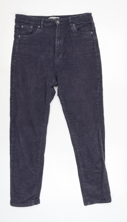 Womens UK Size 28 in Pull&Bear Regular Fit  Grey Trousers