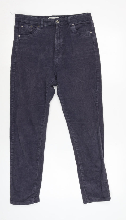Womens UK Size 28 in Pull&Bear Regular Fit  Grey Trousers