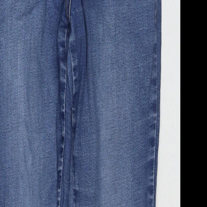Womens UK Size 12 TU Regular Fit Skinny Blue Jeans