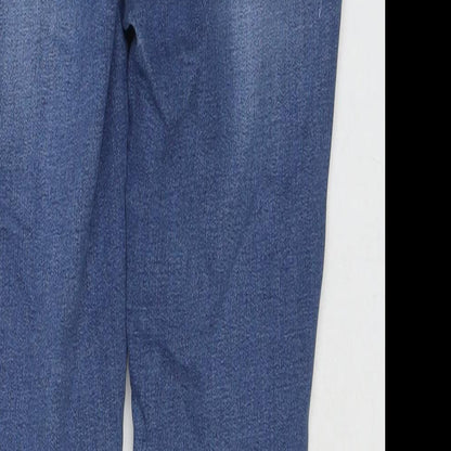 Womens UK Size 12 TU Regular Fit Skinny Blue Jeans