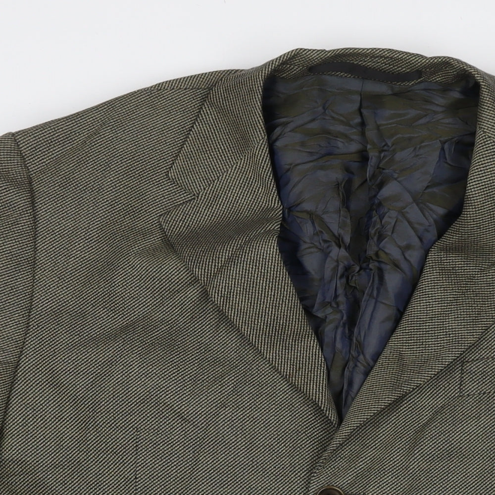 Mens UK Size 42 Marks and Spencer Regular Brown Suit Jacket