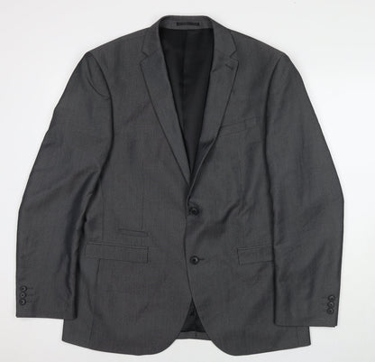 Mens UK Size 42 NEXT Regular Grey Suit Jacket