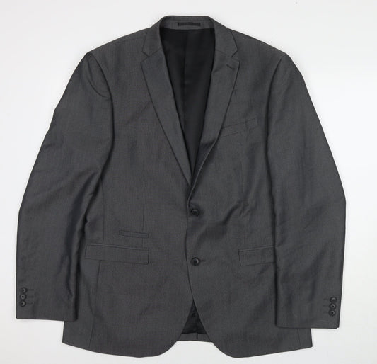 Mens UK Size 42 NEXT Regular Grey Suit Jacket