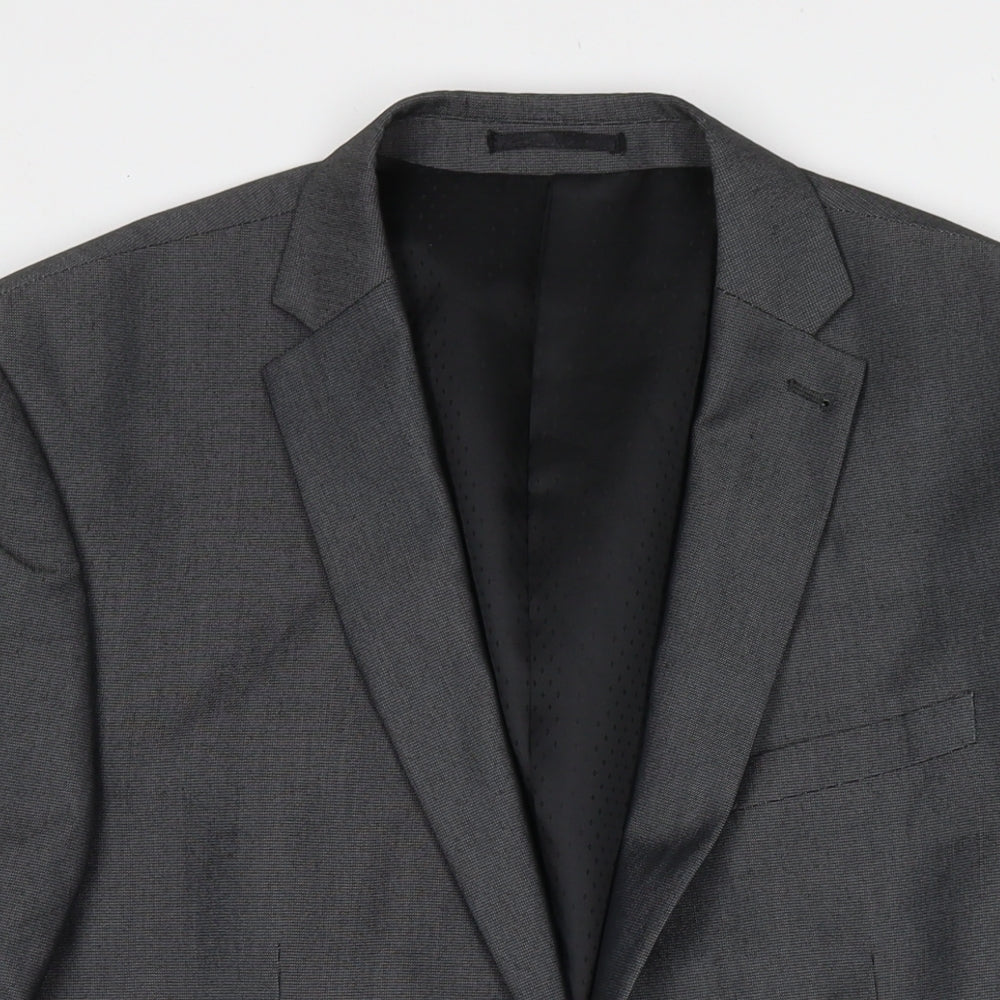 Mens UK Size 42 NEXT Regular Grey Suit Jacket