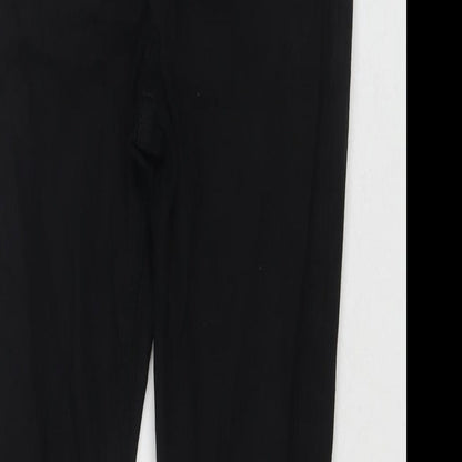Topshop Womens Black Cotton Skinny Jeans Size 29 in L30 in Regular Zip