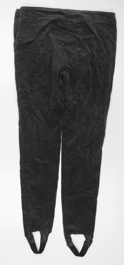 Womens UK Size 12 Marks and Spencer Regular Fit  Green Trousers