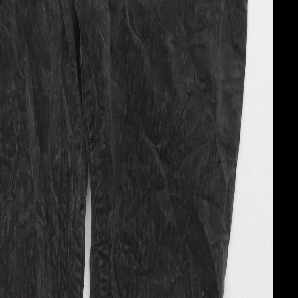 Womens UK Size 12 Marks and Spencer Regular Fit  Green Trousers