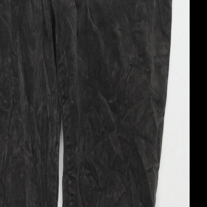 Womens UK Size 12 Marks and Spencer Regular Fit  Green Trousers