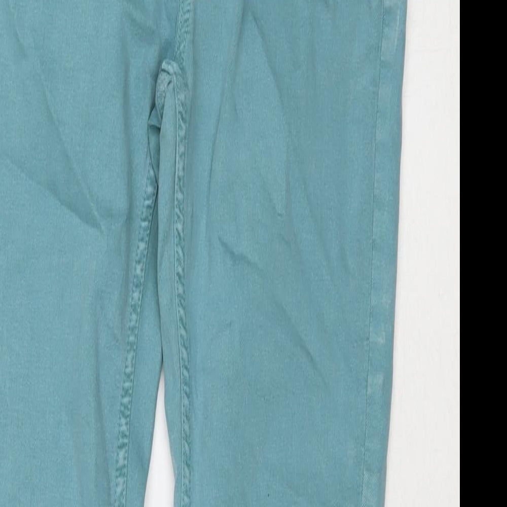 Womens UK Size 8 Marks and Spencer Regular Fit Skinny Blue Jeans