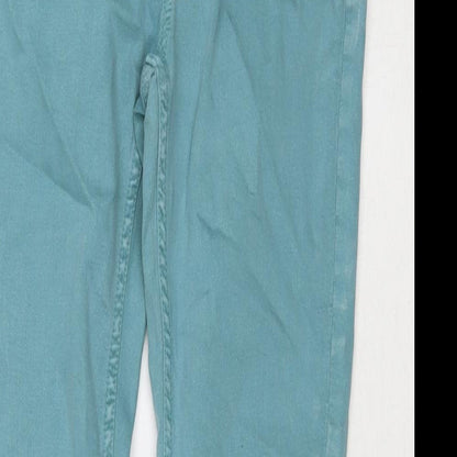 Womens UK Size 8 Marks and Spencer Regular Fit Skinny Blue Jeans