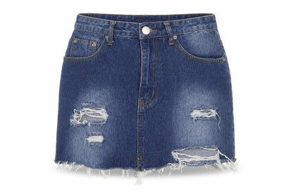 Womens UK Size 8 I SAW IT FIRST A-Line Denim Skirt