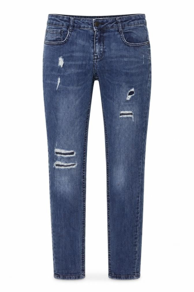 Womens UK Size 8 Denim & Co. Regular Fit Skinny Blue Jeans