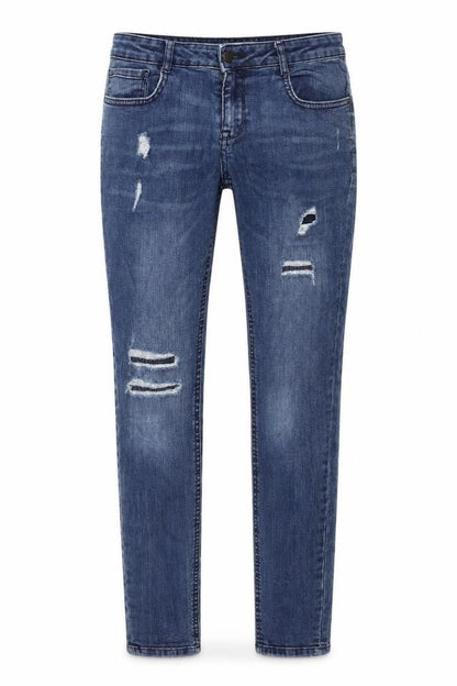 Womens UK Size 8 Denim & Co. Regular Fit Skinny Blue Jeans