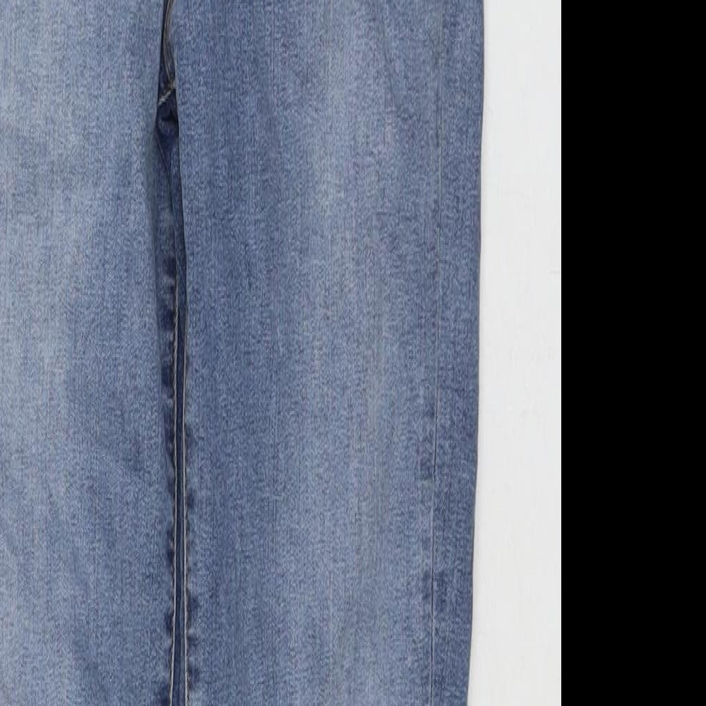Womens UK Size 8 Marks and Spencer Regular Fit Jegging Blue Jeans