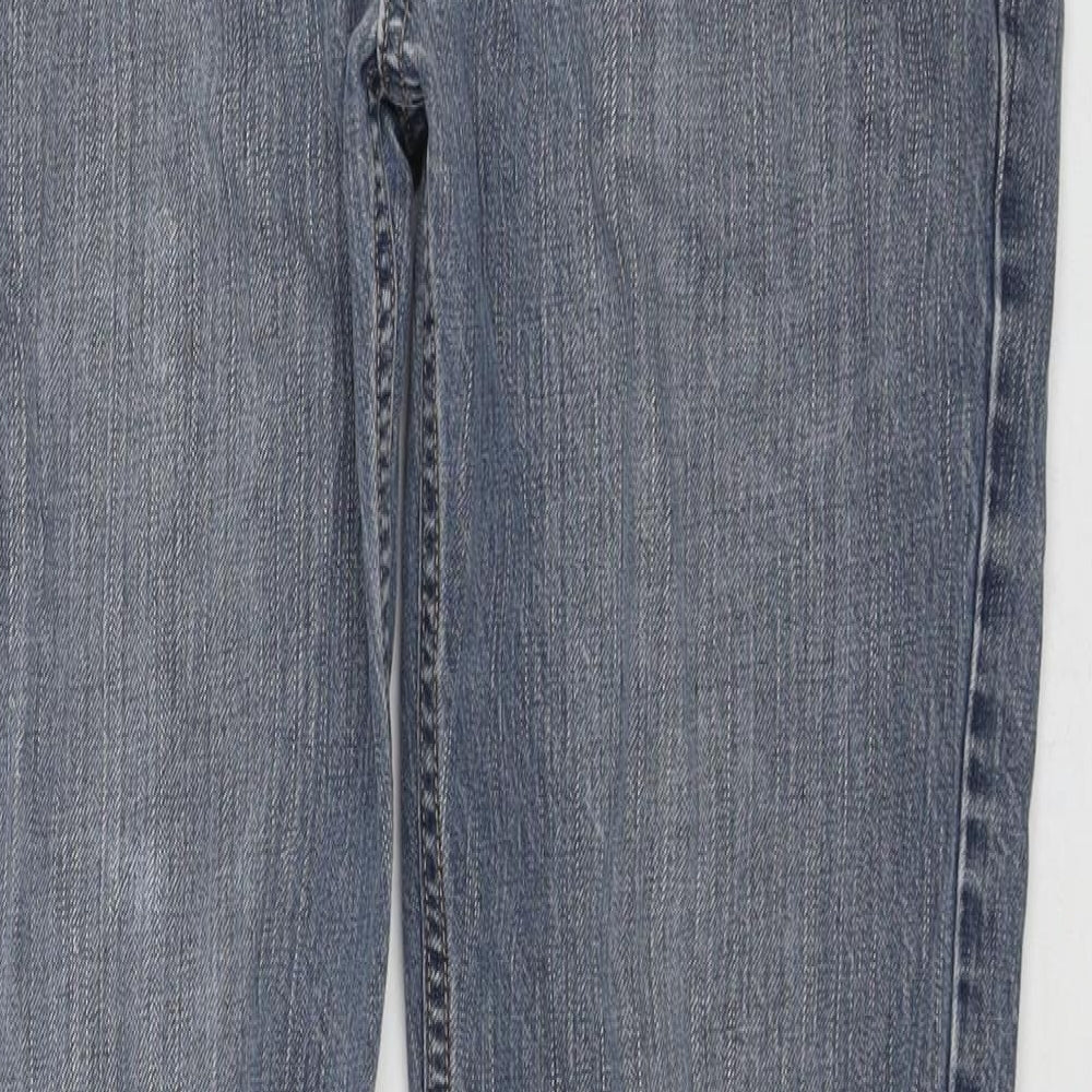 Urban Pipeline Mens Black Cotton Bootcut Jeans Size 33 in L32 in Regular Zip