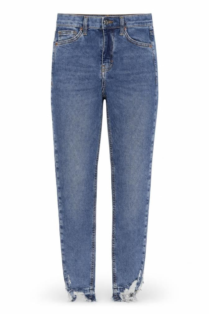 Womens UK Size 25 in Topshop Regular Fit Skinny Blue Jeans