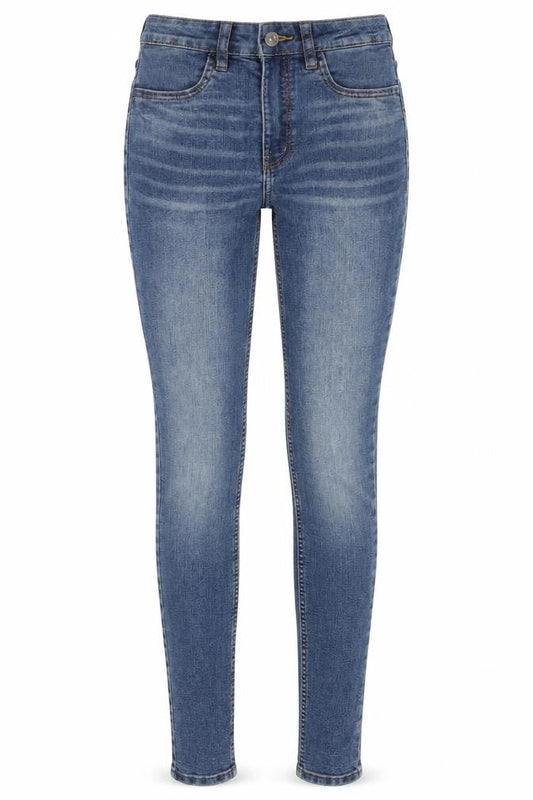 Womens UK Size 6 Divided by H&M Regular Fit Skinny Blue Jeans