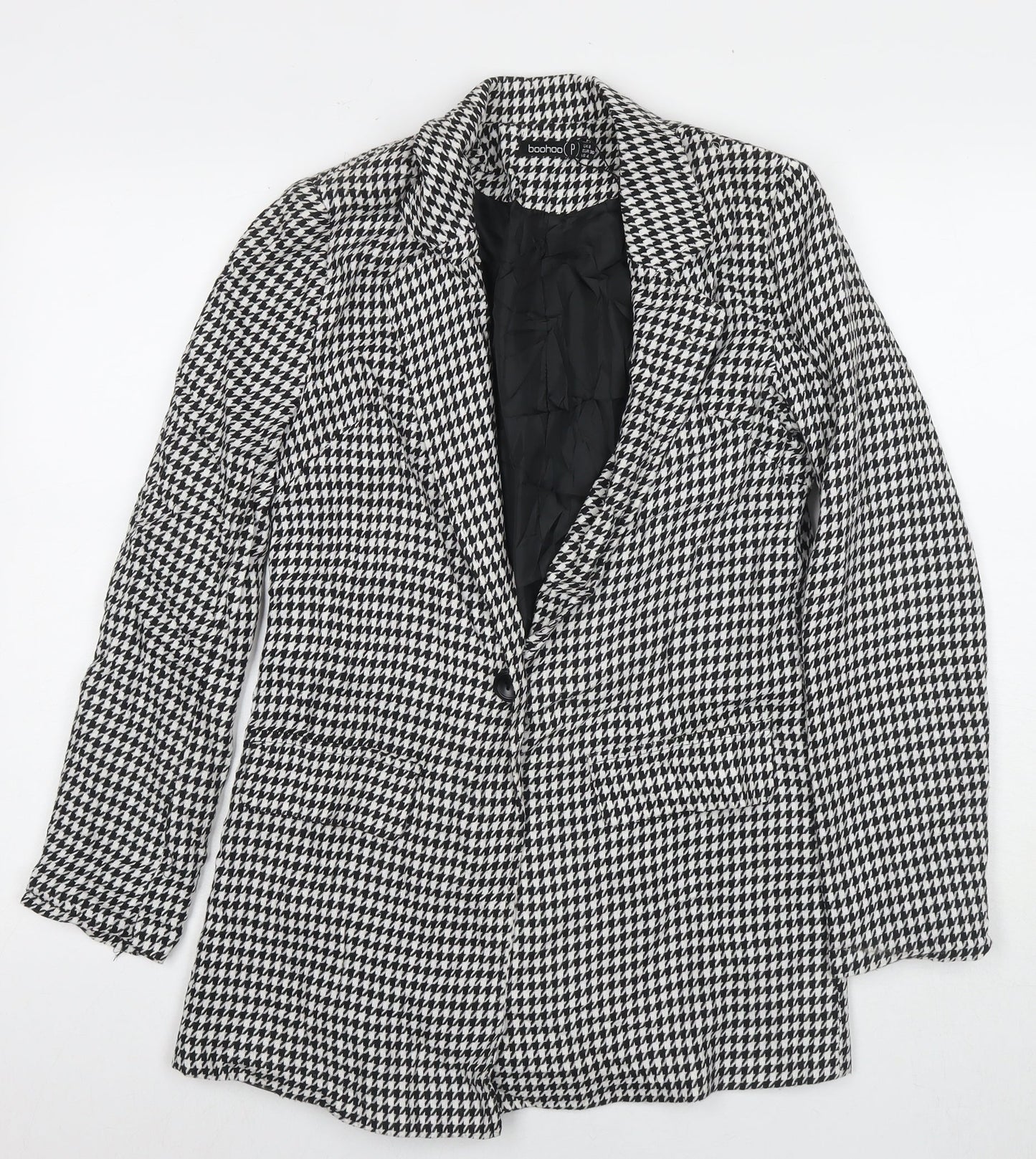 Womens UK Size 8 Boohoo Black Jacket