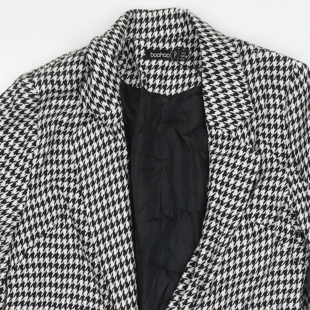 Womens UK Size 8 Boohoo Black Jacket
