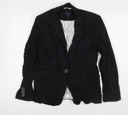 Womens UK Size 14 Marks and Spencer Black Jacket