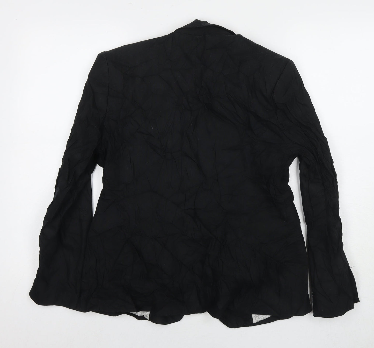 Womens UK Size 14 Marks and Spencer Black Jacket