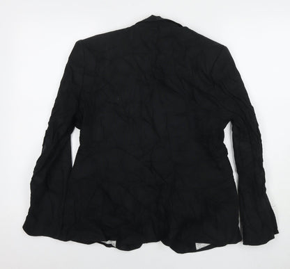Womens UK Size 14 Marks and Spencer Black Jacket