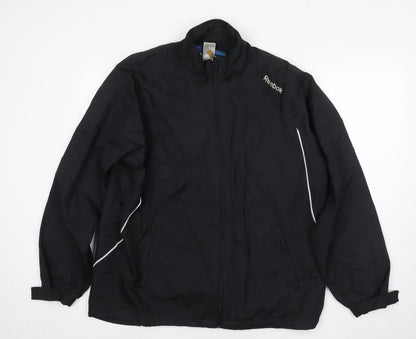 Mens UK Size L Reebok Black Jacket