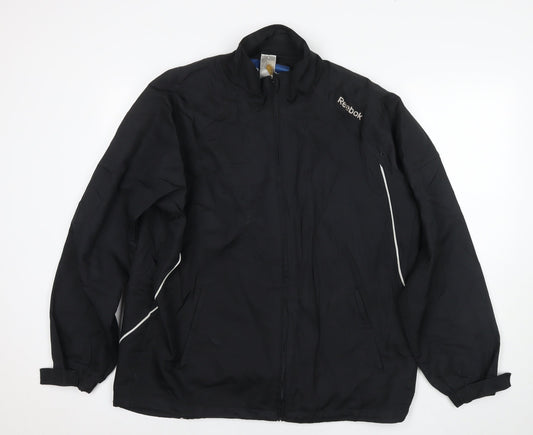 Mens UK Size L Reebok Black Jacket