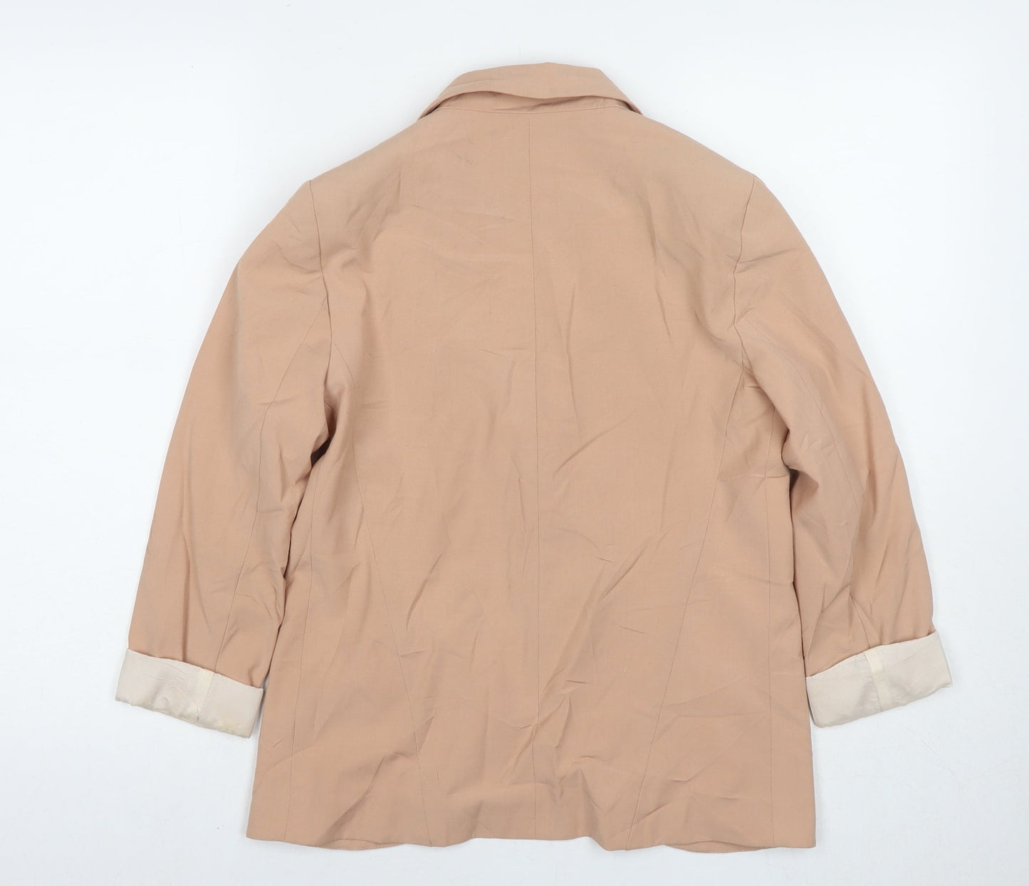 Womens UK Size 8 Topshop Beige Jacket