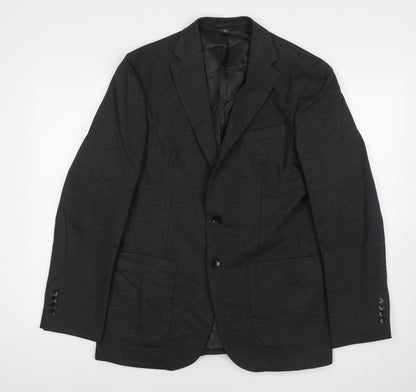 Mens UK Size 40 Marks and Spencer Regular Grey Suit Jacket