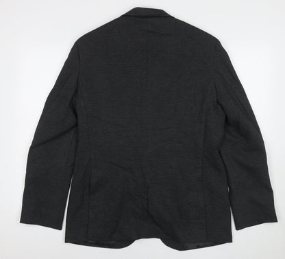 Mens UK Size 40 Marks and Spencer Regular Grey Suit Jacket