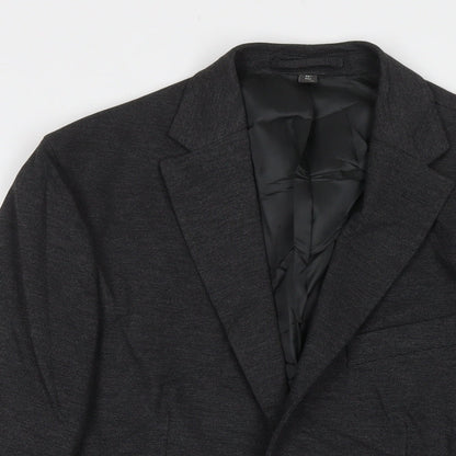 Mens UK Size 40 Marks and Spencer Regular Grey Suit Jacket
