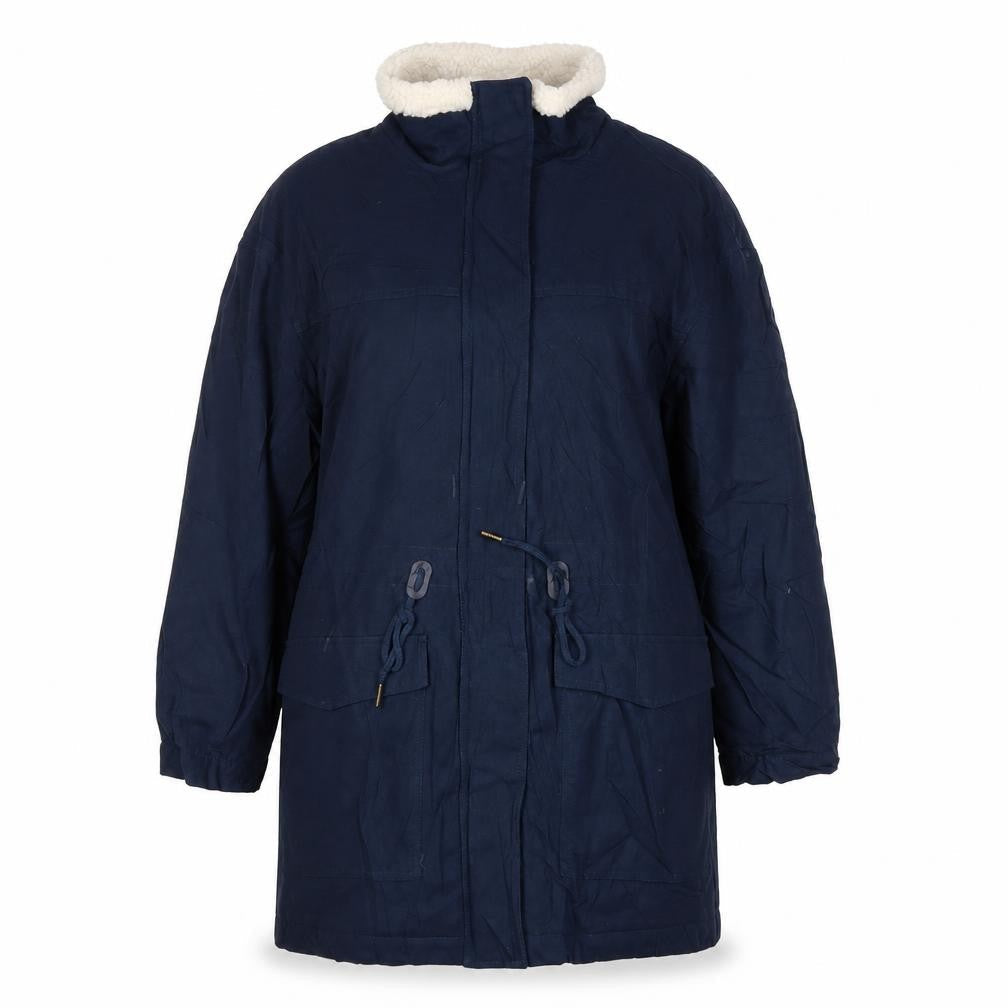 Womens UK Size 16 Per Una Blue Parka Coat