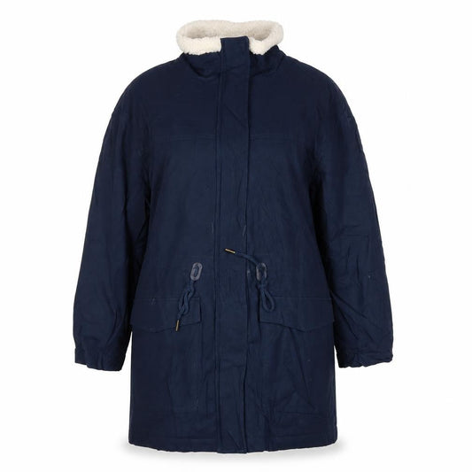 Womens UK Size 16 Per Una Blue Parka Coat