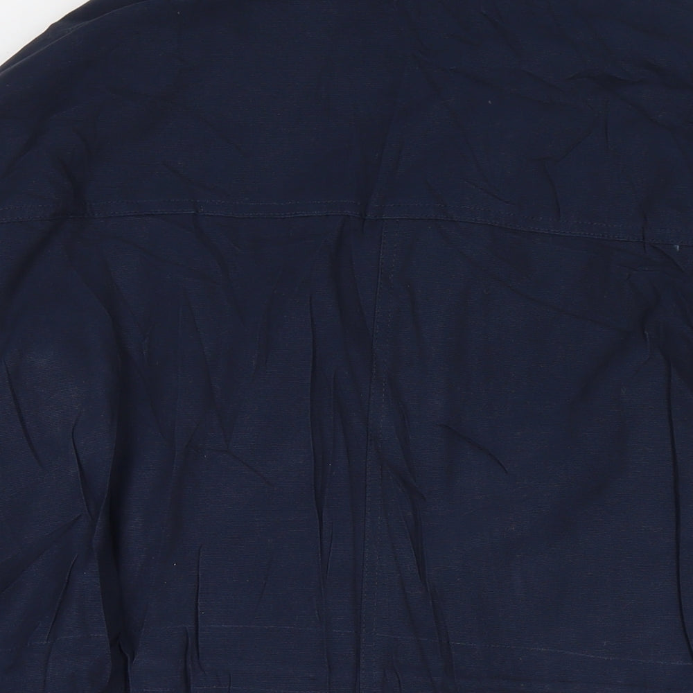 Womens UK Size 16 Per Una Blue Parka Coat