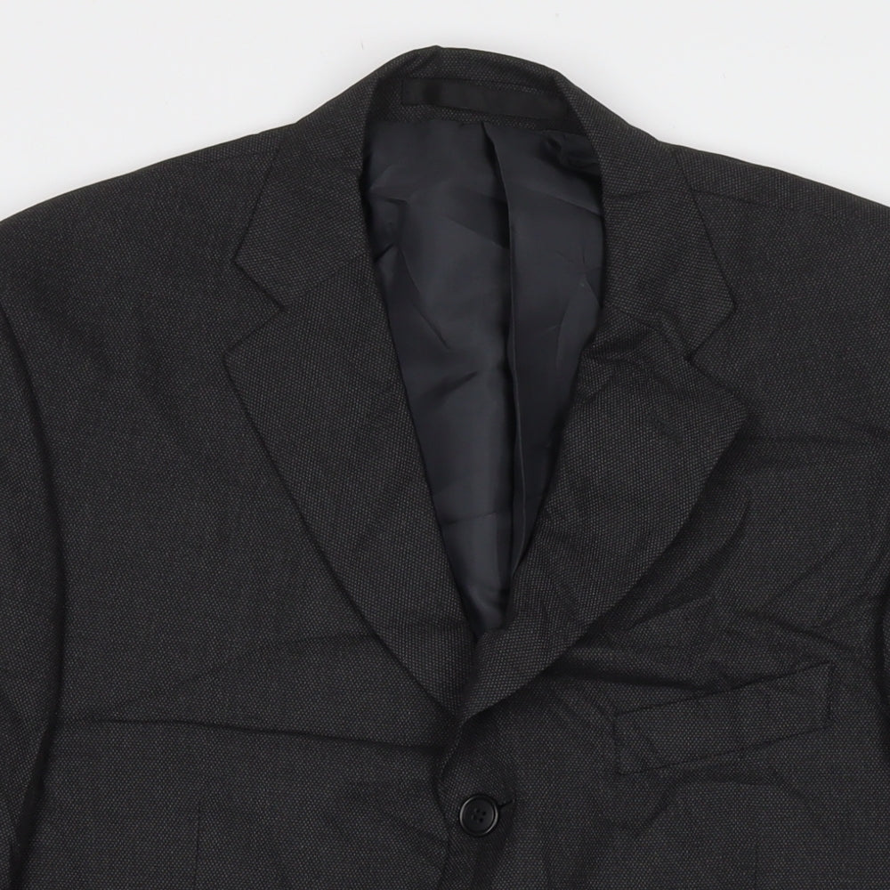 Mens UK Size 40 Marks and Spencer Regular Grey Suit Jacket