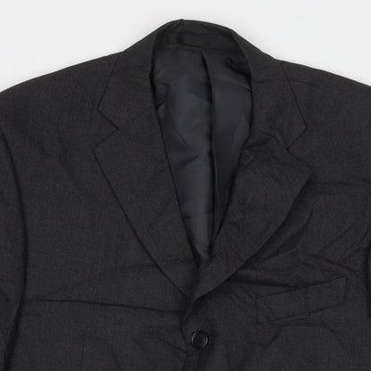 Mens UK Size 40 Marks and Spencer Regular Grey Suit Jacket