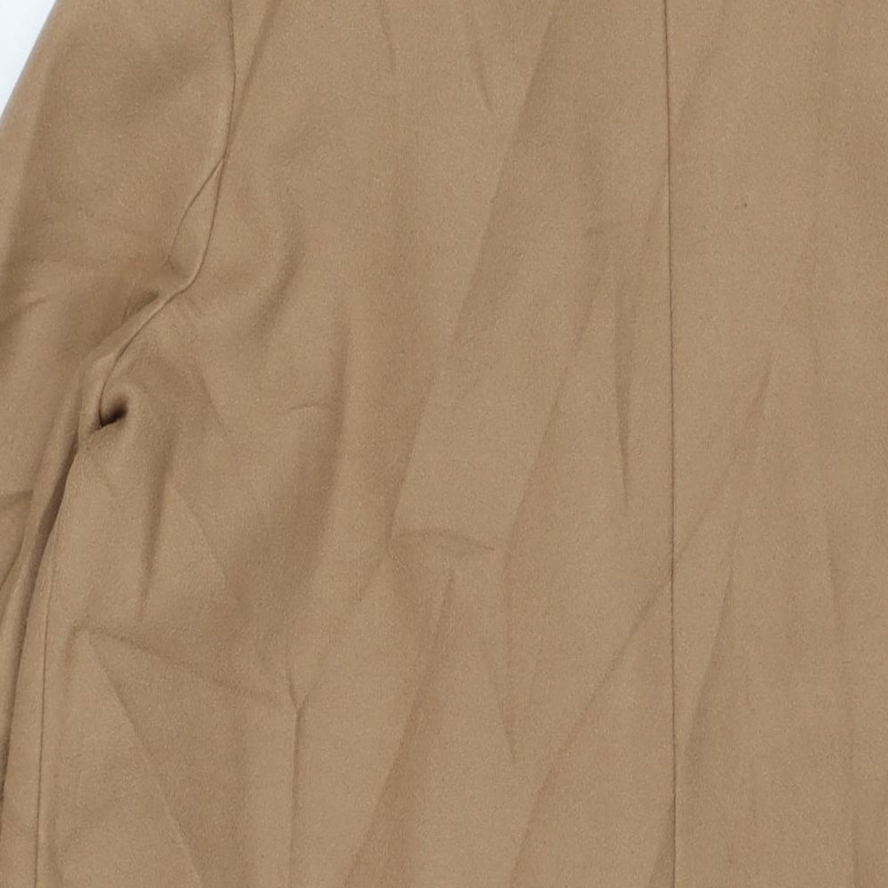 Womens UK Size 16 Marks and Spencer Beige Overcoat