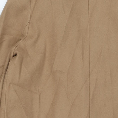 Womens UK Size 16 Marks and Spencer Beige Overcoat