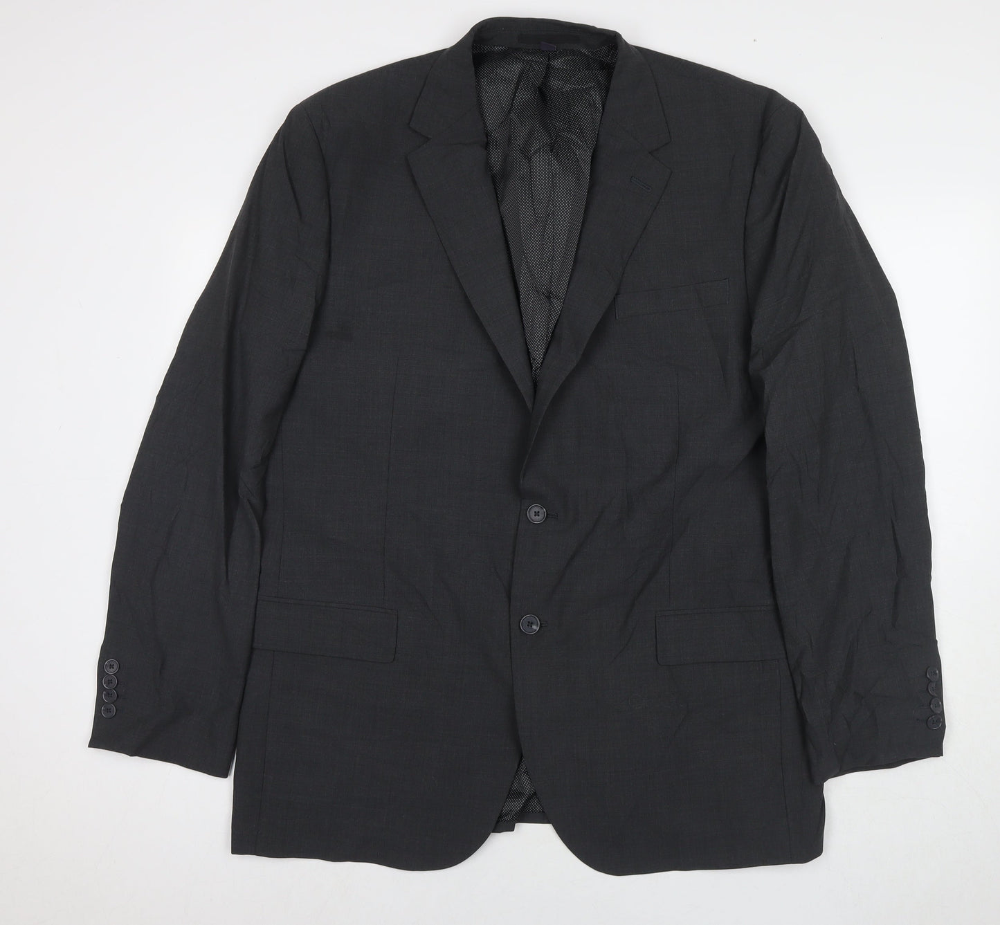 Mens UK Size 46 Marks and Spencer Regular Grey Suit Jacket