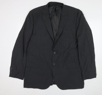 Mens UK Size 46 Marks and Spencer Regular Grey Suit Jacket
