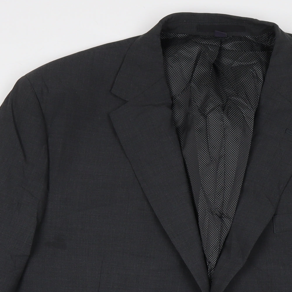 Mens UK Size 46 Marks and Spencer Regular Grey Suit Jacket