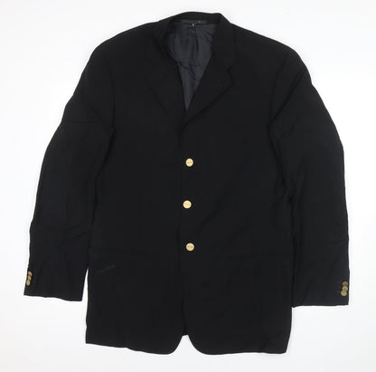 Mens UK Size 40 Giorgio Armani Black Jacket