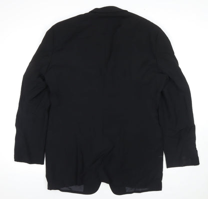 Mens UK Size 40 Giorgio Armani Black Jacket