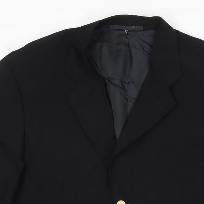 Mens UK Size 40 Giorgio Armani Black Jacket