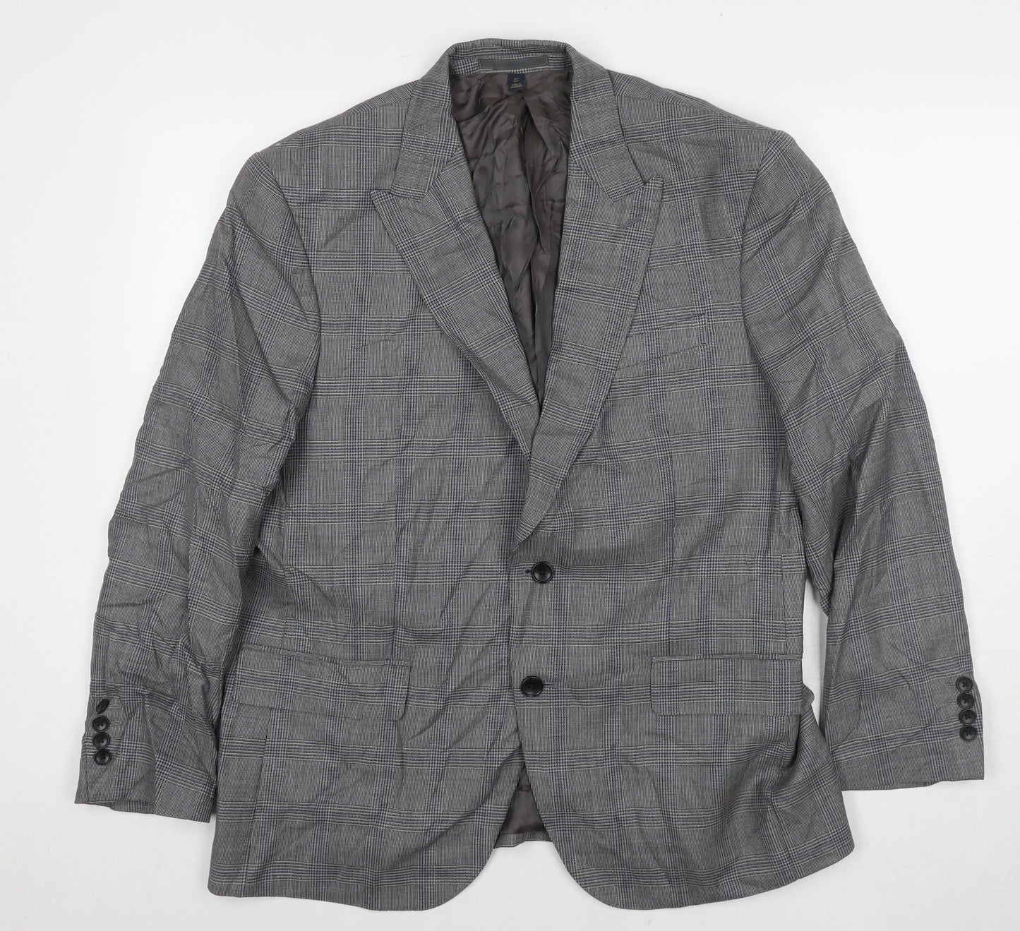 Mens UK Size 42 Marks and Spencer Regular Grey Suit Jacket