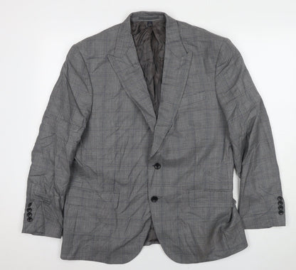 Mens UK Size 42 Marks and Spencer Regular Grey Suit Jacket