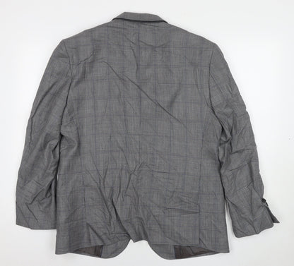 Mens UK Size 42 Marks and Spencer Regular Grey Suit Jacket